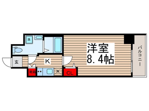 Log 永代橋の物件間取画像